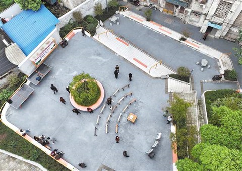 方寸之间，装下城市温情&nbsp;&nbsp;沉庆城市微型公园让市民转角赶上“幼确幸”